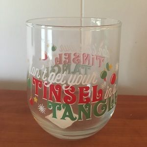Christmas Wineglass